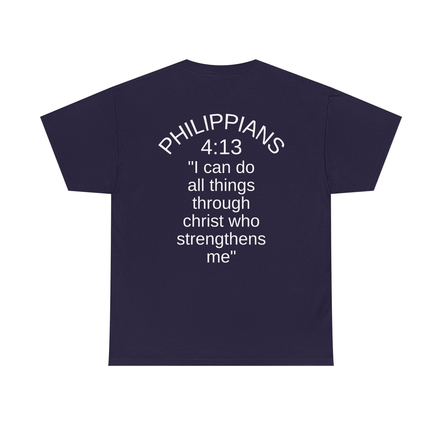 Philippians 4:13 T-Shirt dark