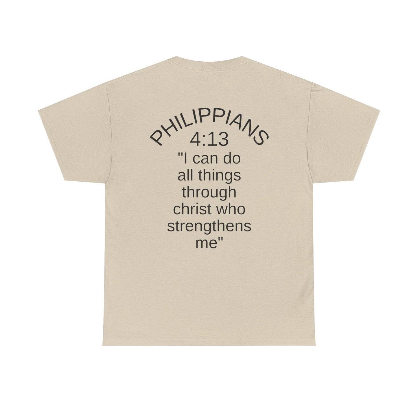 Philippians 4:13 T-Shirt light