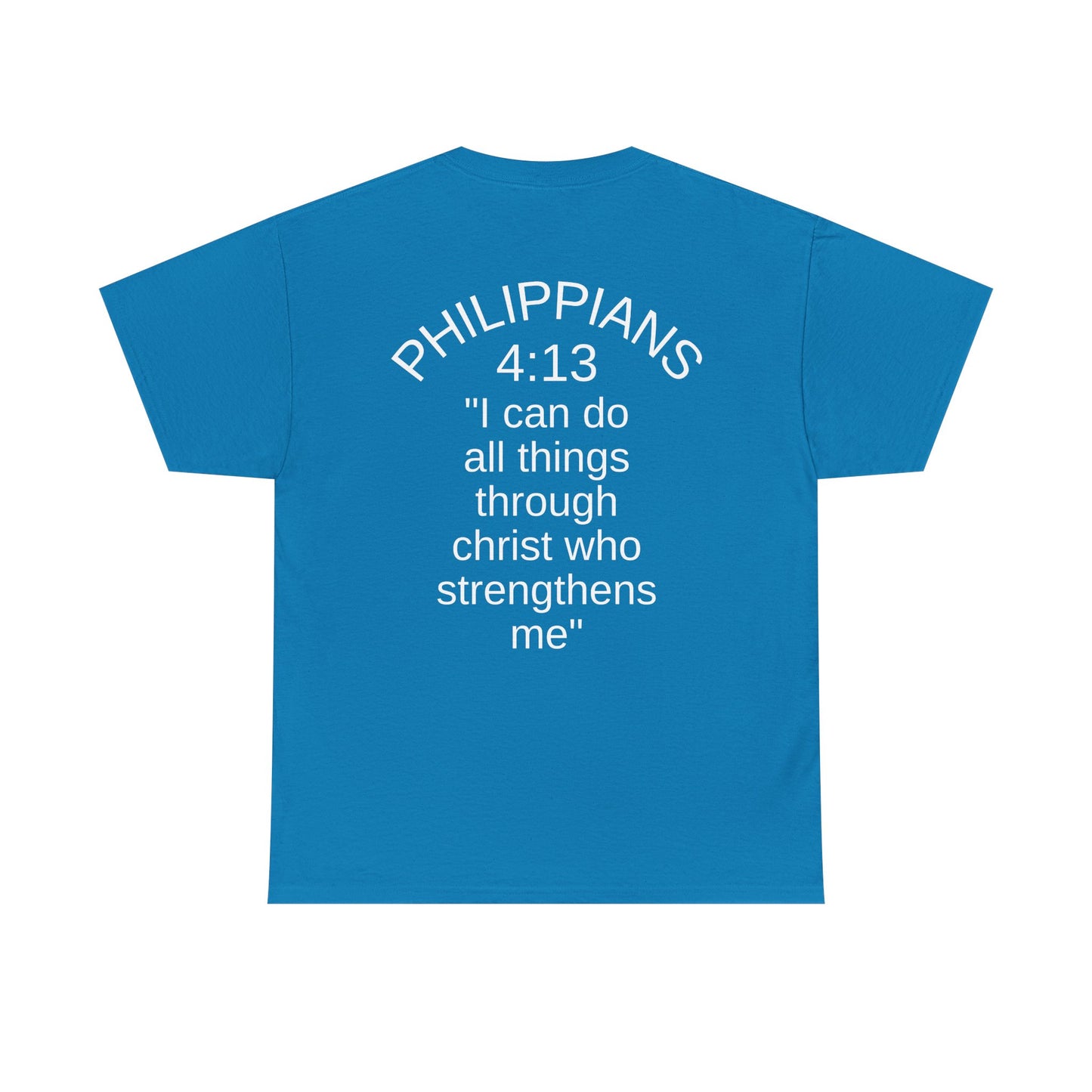 Philippians 4:13 T-Shirt dark