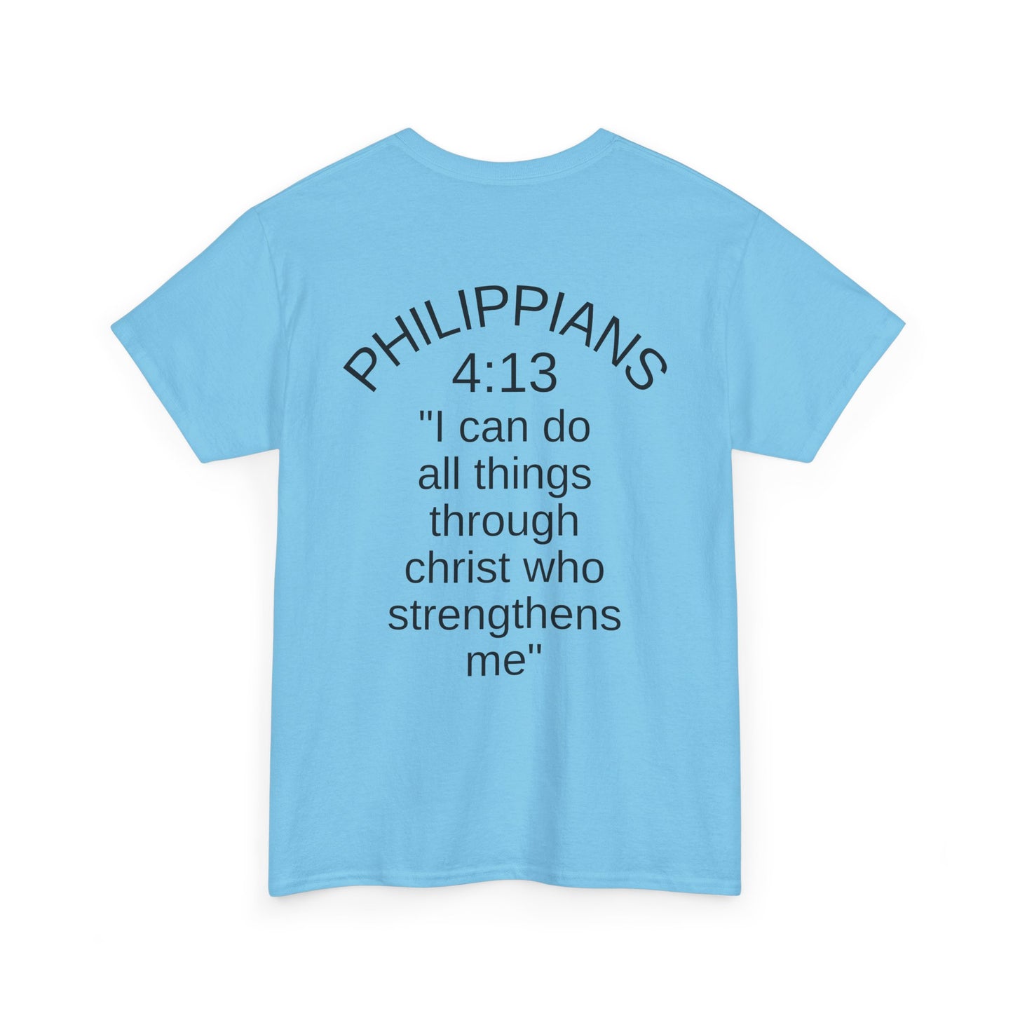 Philippians 4:13 T-Shirt light