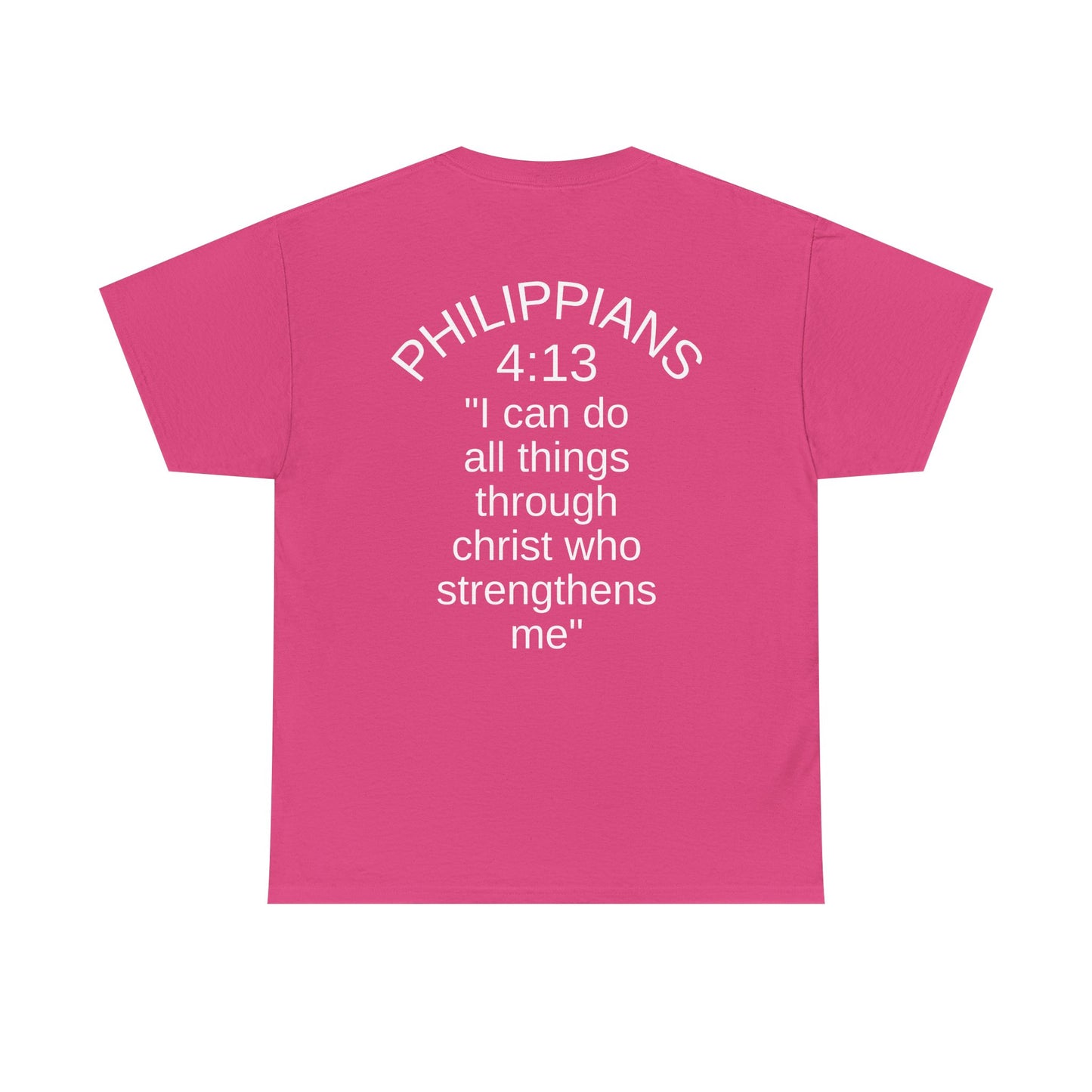 Philippians 4:13 T-Shirt dark
