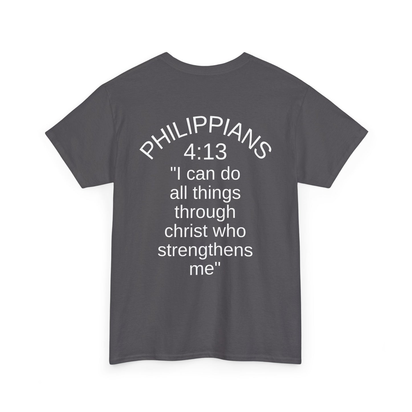 Philippians 4:13 T-Shirt dark