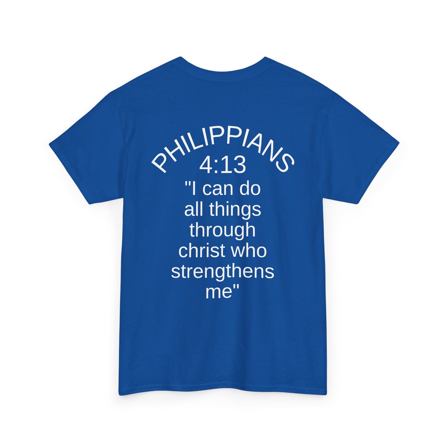 Philippians 4:13 T-Shirt dark