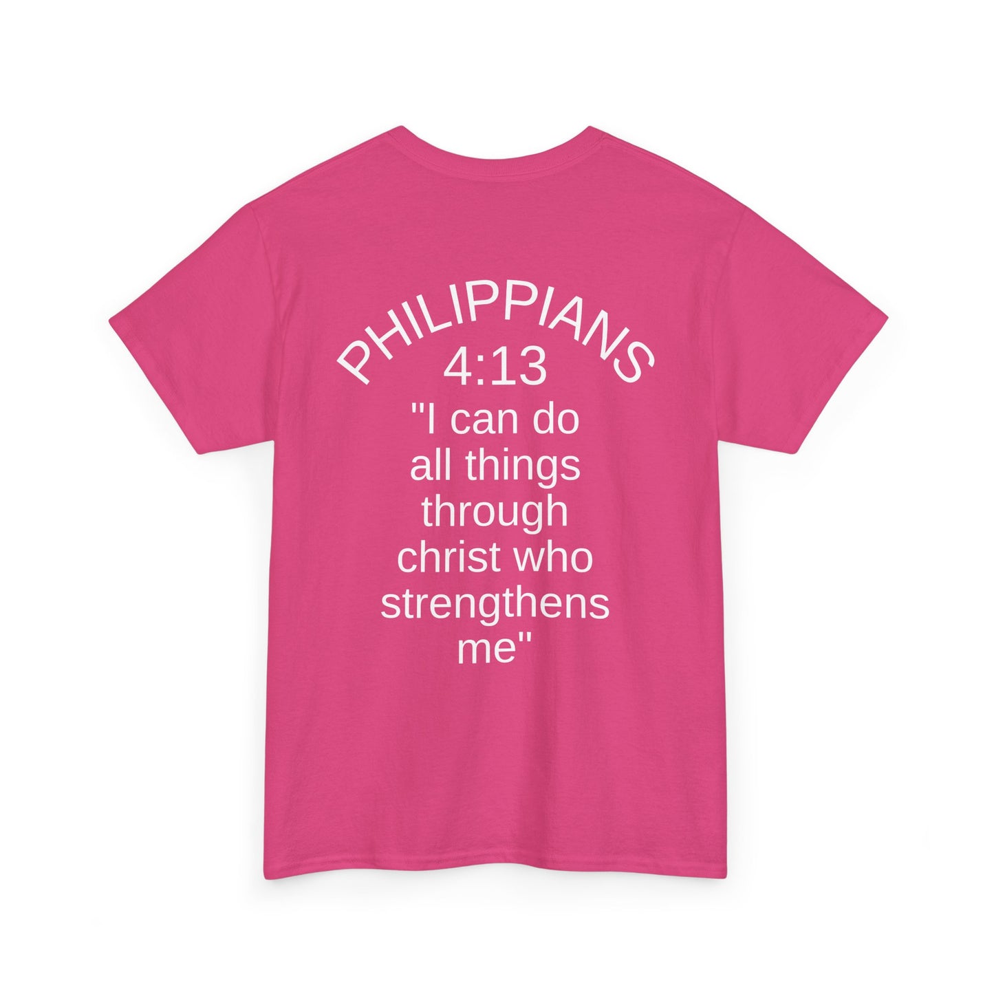 Philippians 4:13 T-Shirt dark