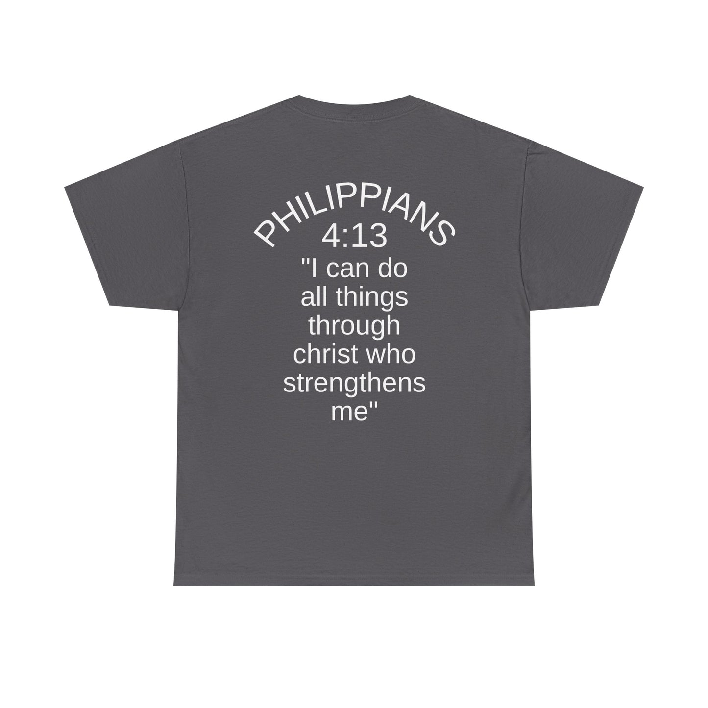 Philippians 4:13 T-Shirt dark