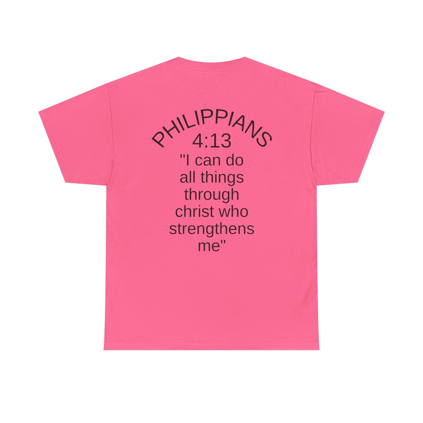 Philippians 4:13 T-Shirt light