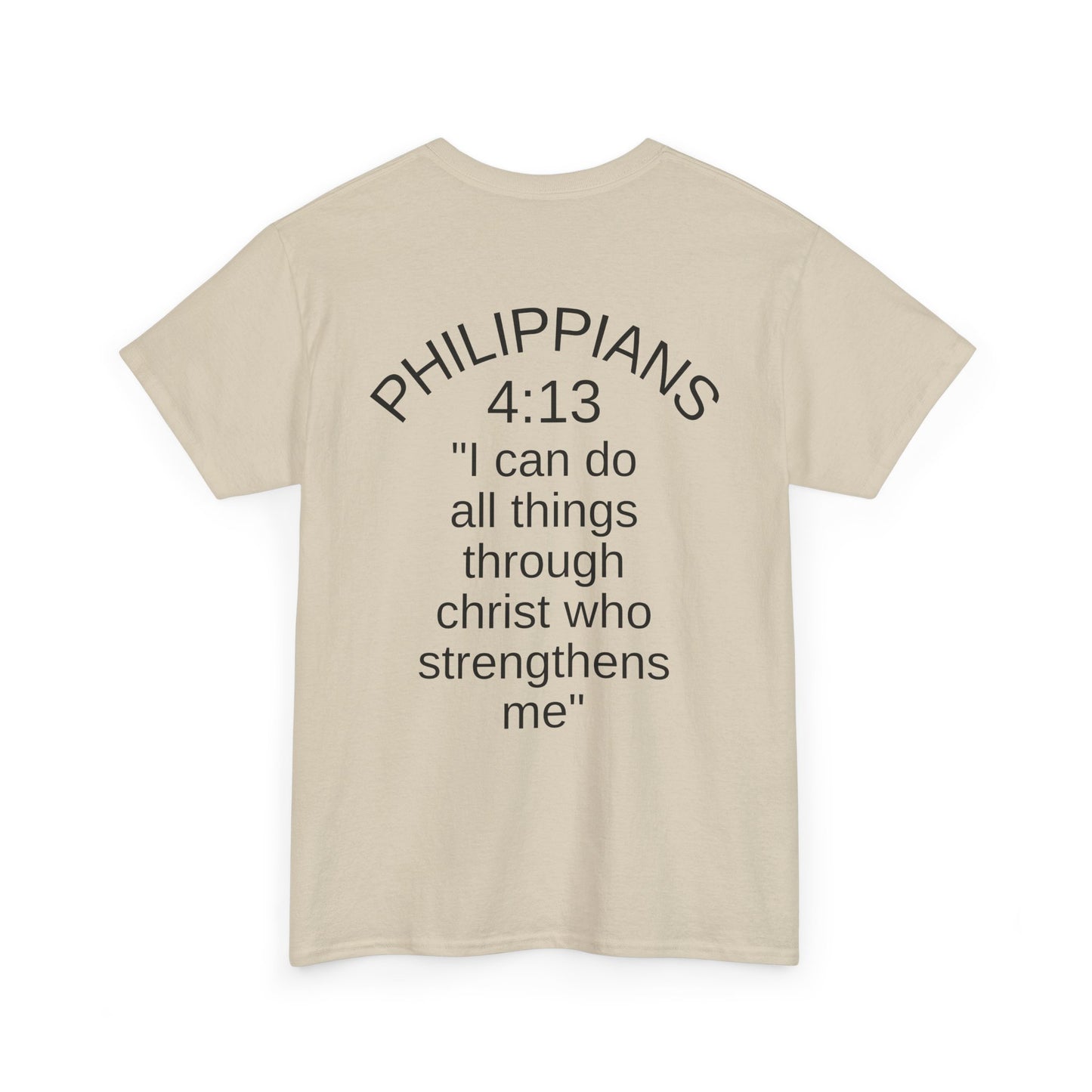 Philippians 4:13 T-Shirt light