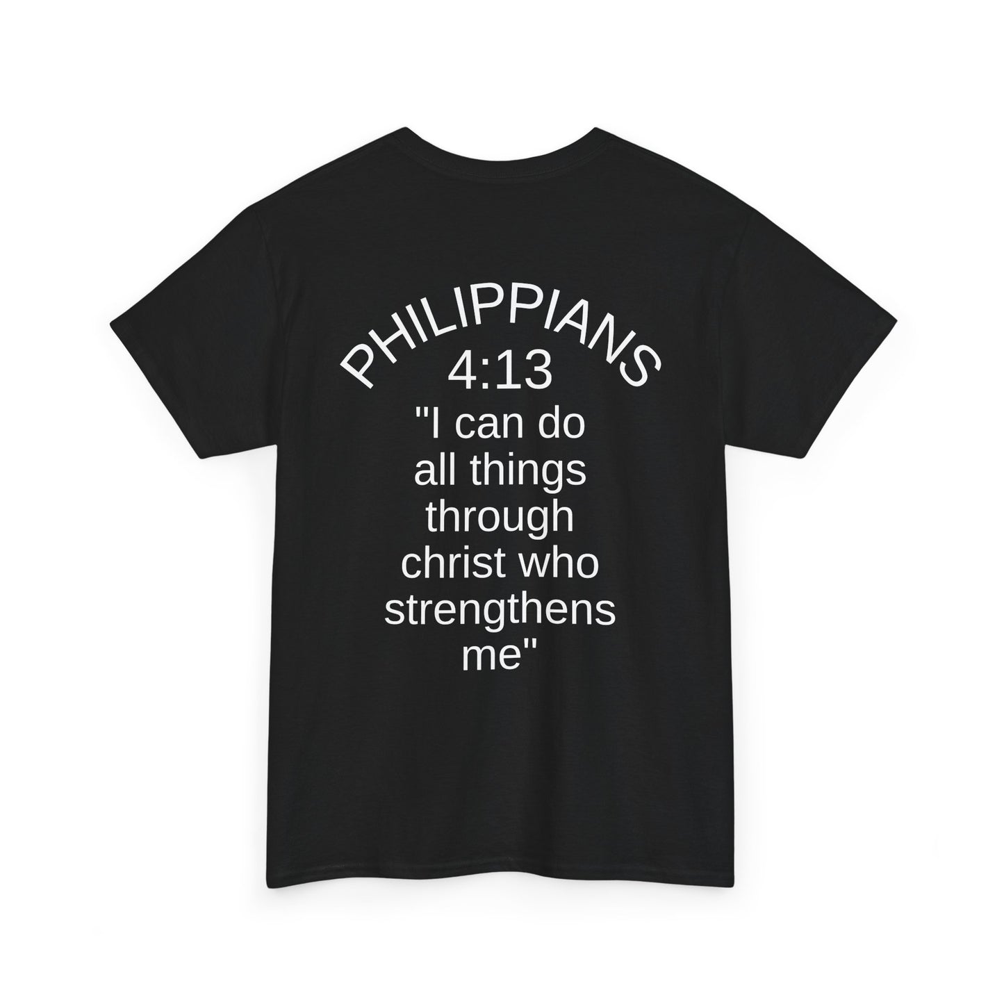 Philippians 4:13 T-Shirt dark