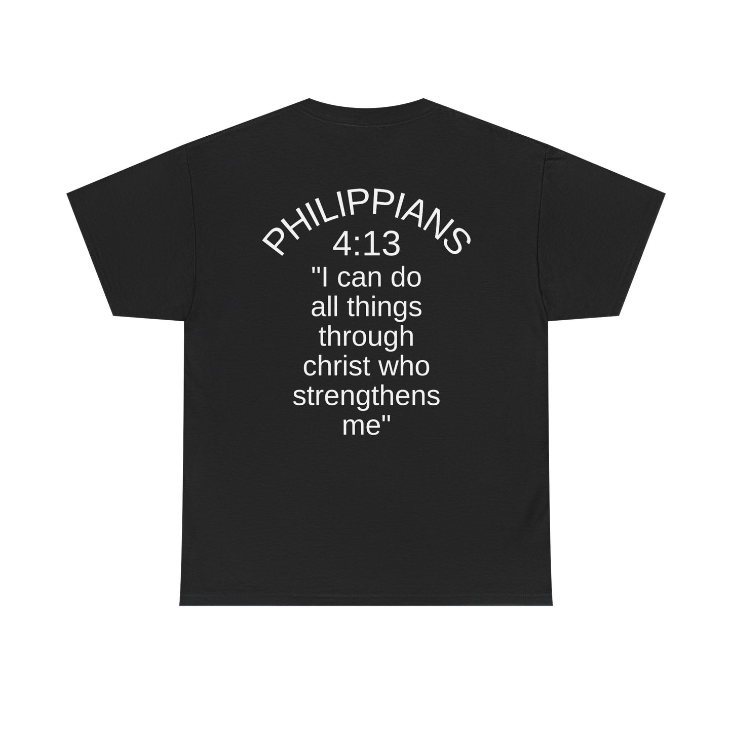 Philippians 4:13 T-Shirt dark