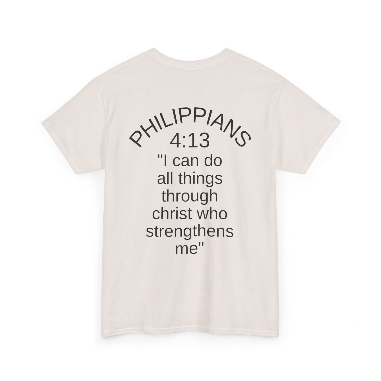 Philippians 4:13 T-Shirt light