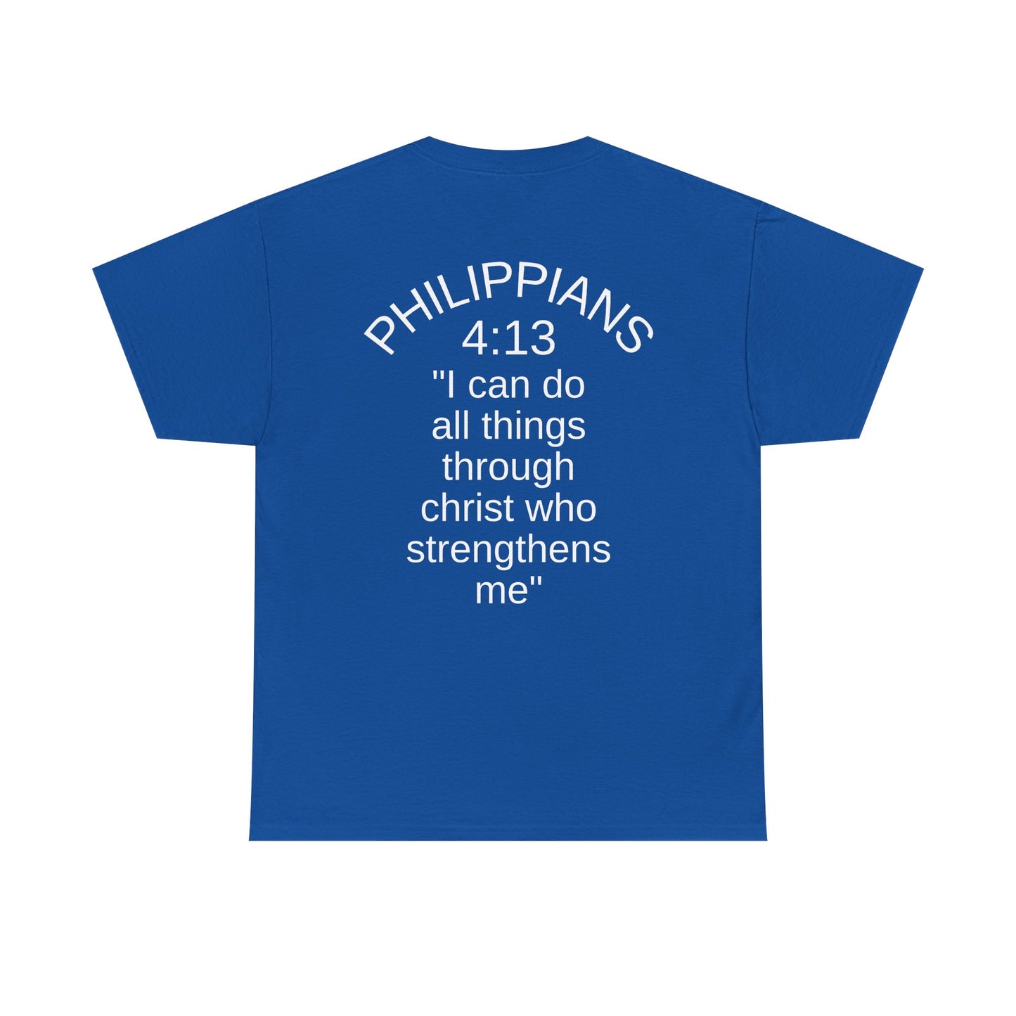 Philippians 4:13 T-Shirt dark