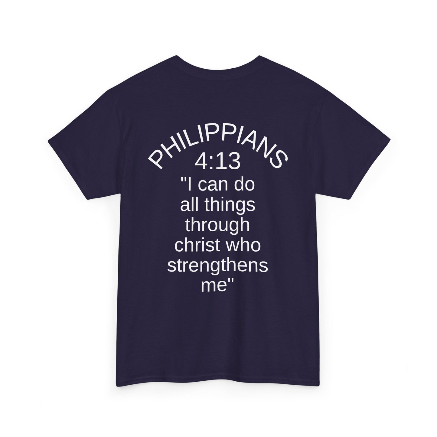 Philippians 4:13 T-Shirt dark