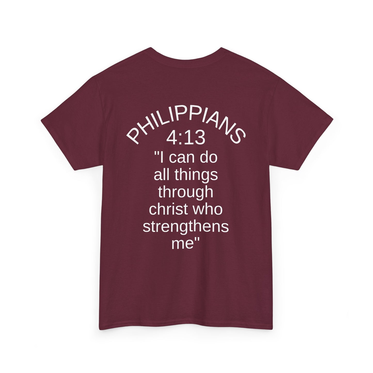 Philippians 4:13 T-Shirt dark