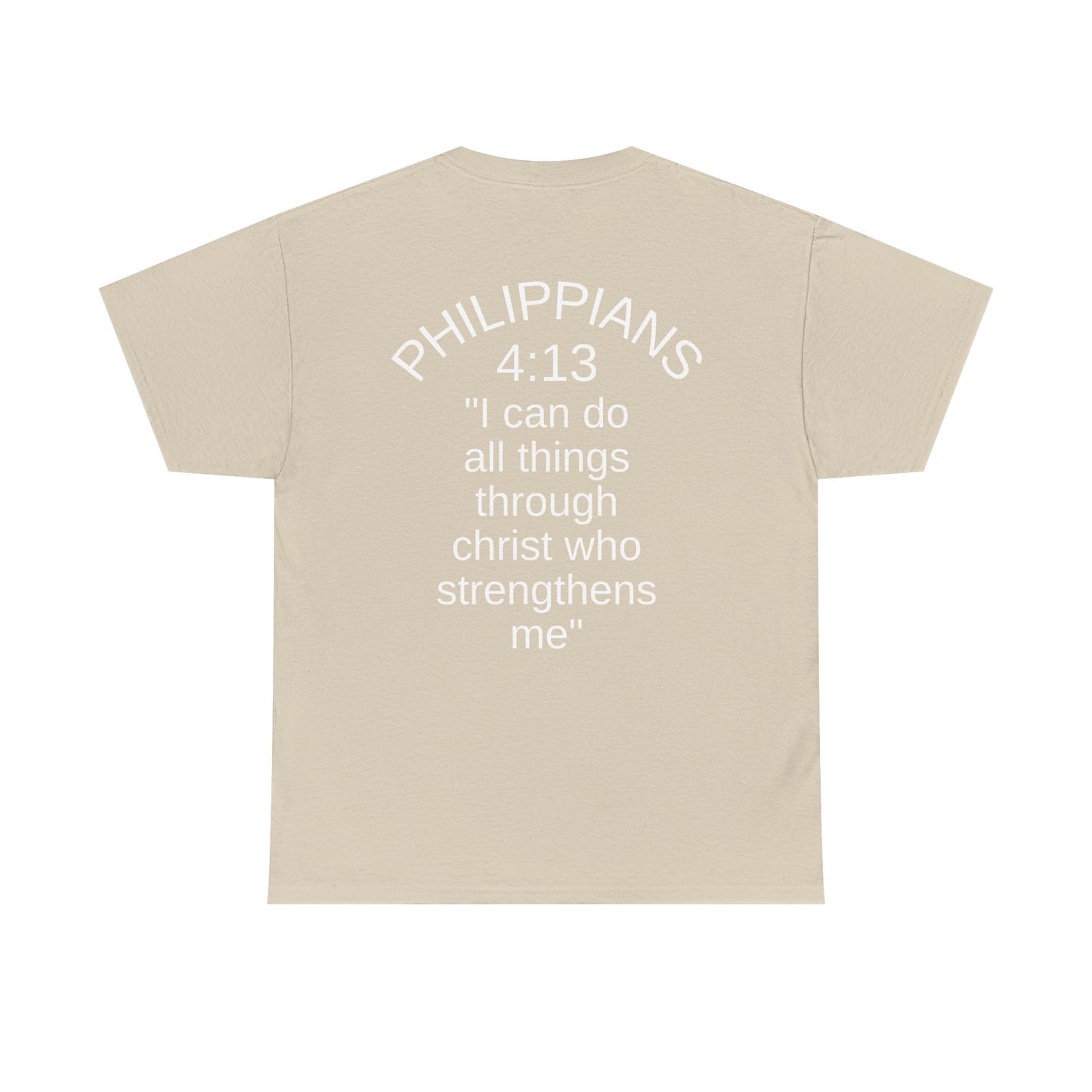 Philippians 4:13 T-Shirt dark