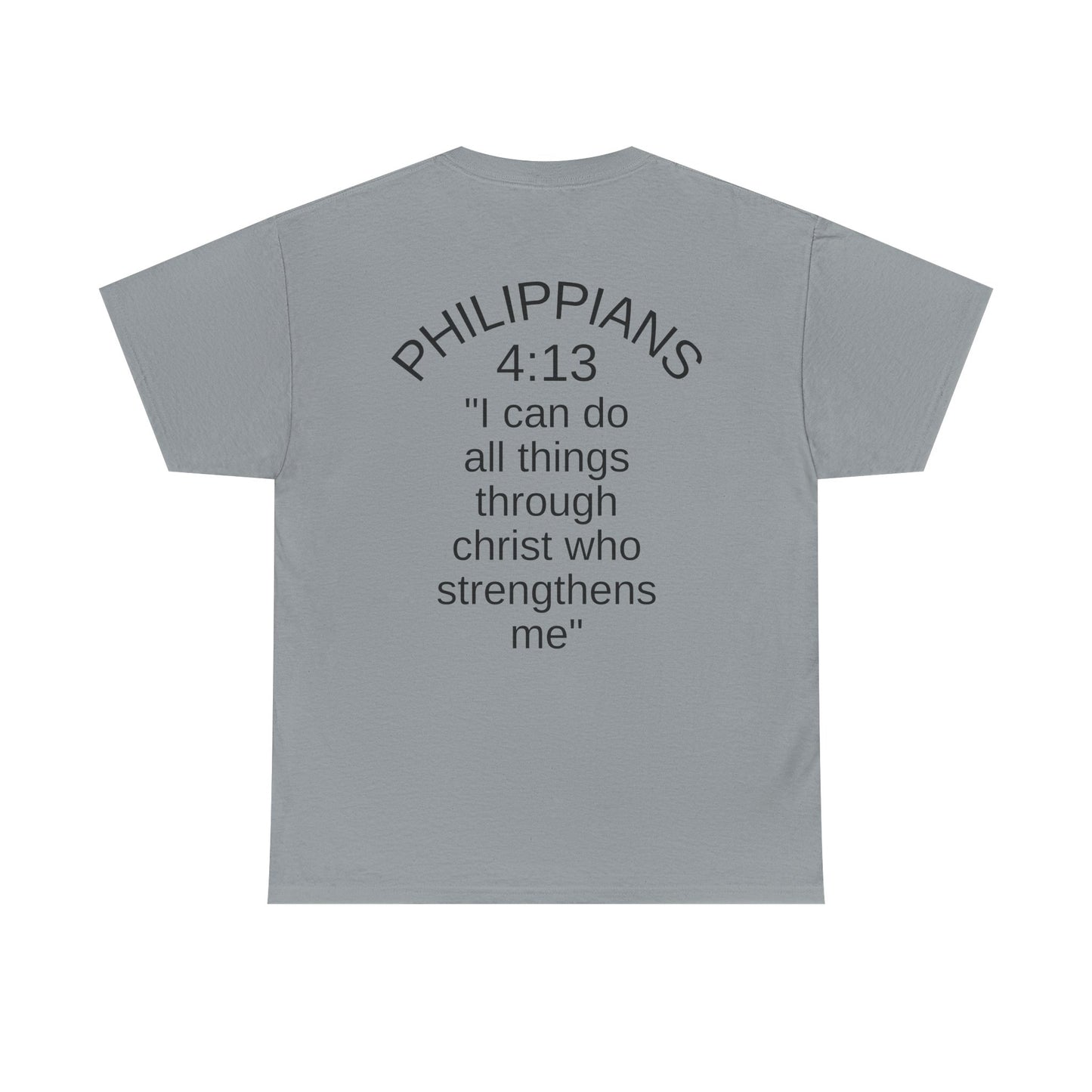 Philippians 4:13 T-Shirt light