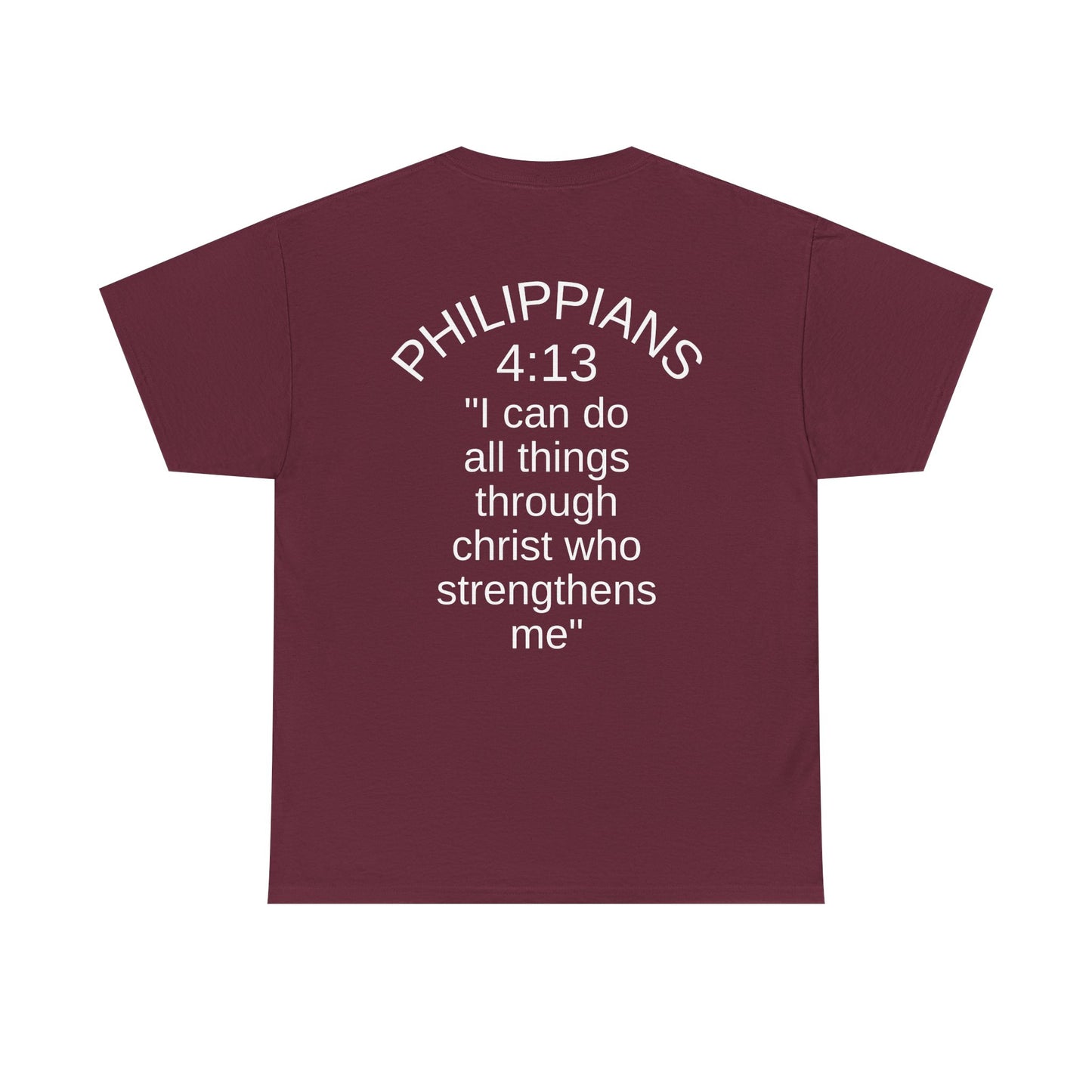 Philippians 4:13 T-Shirt dark
