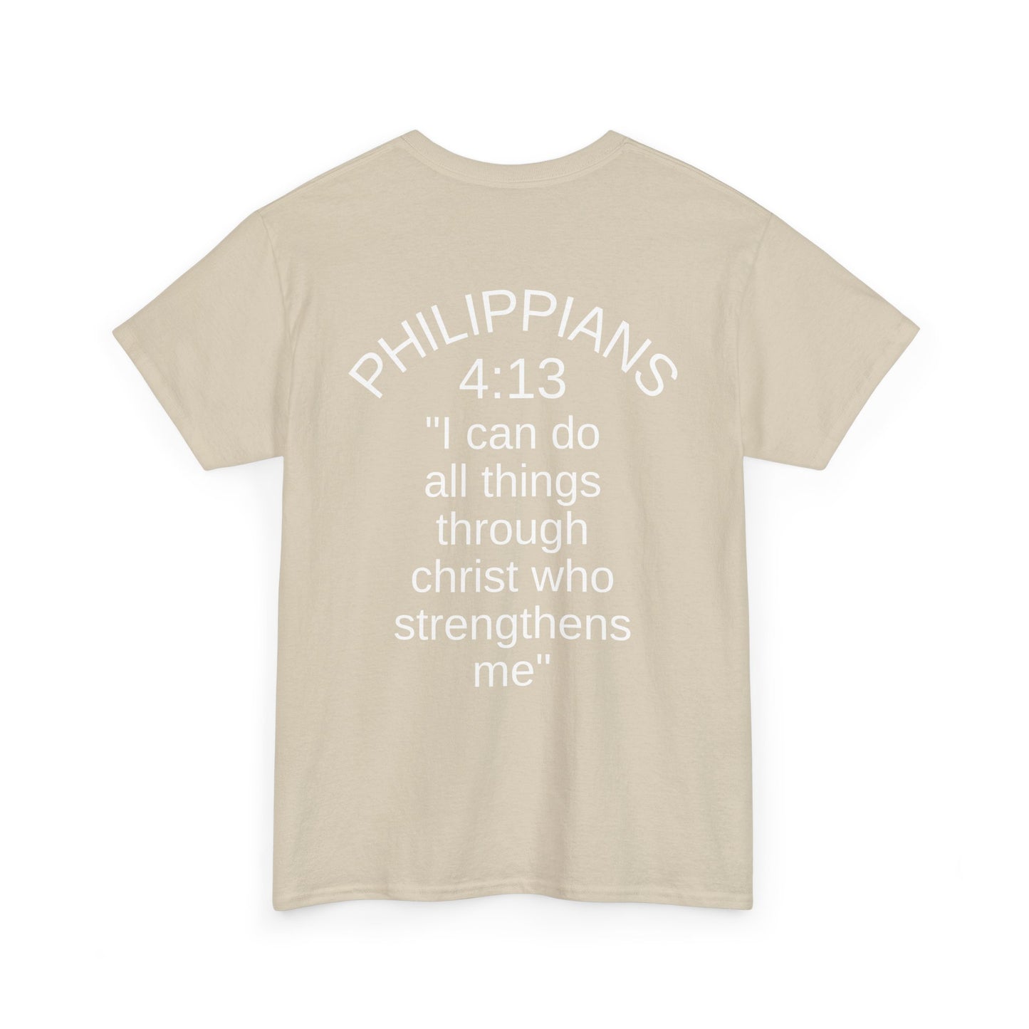 Philippians 4:13 T-Shirt dark
